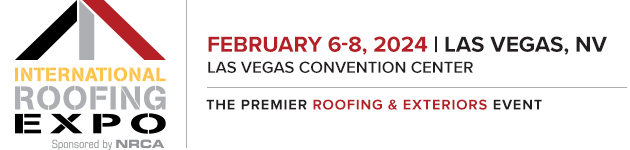 International Roofing Expo | February 1-3, 3022 | New Orleans