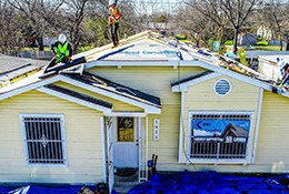 Community Service Day 2020 Roof