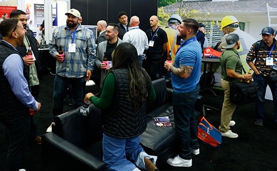 Networking in the Expo Hall